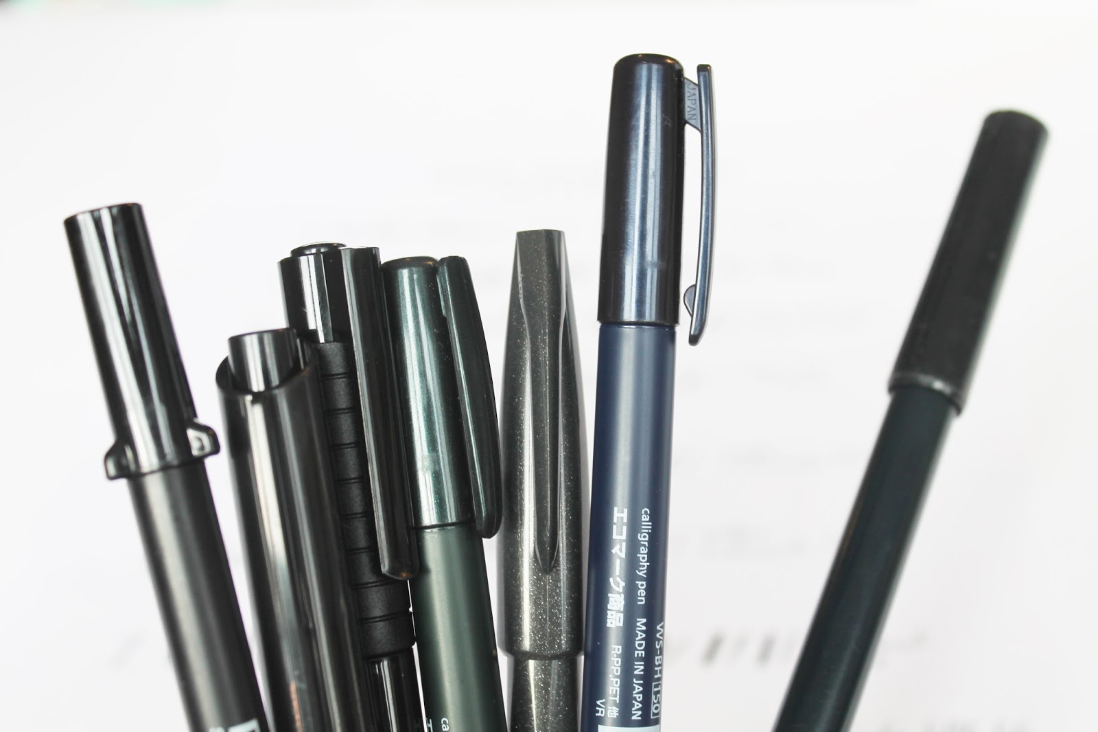 Black Brush Pen Review  The Lovely Little Life