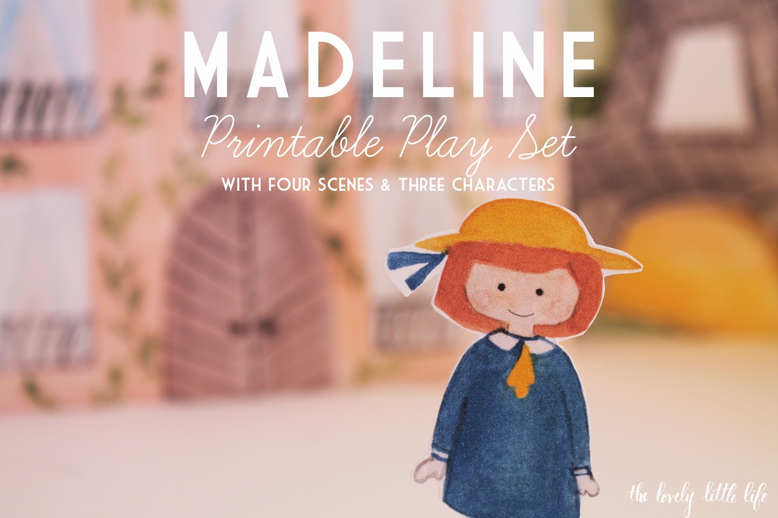 Madeline Printable Play Set